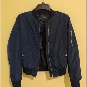 🛍New Women’s Bomber Jacket- Navy Blue